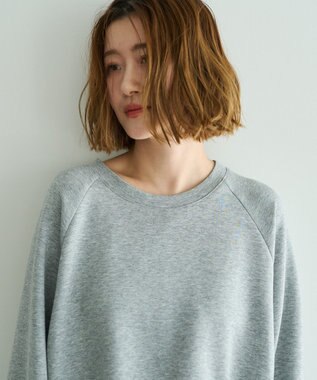 YECCA VECCA シャツレイヤードデザインプルオーバー Gray Mixture