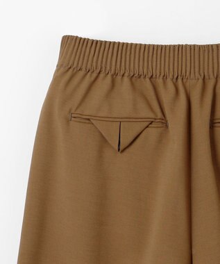 NAVE 【ReNAVE・洗える/UVカット】スパンポリエステル パンツ カーキ系