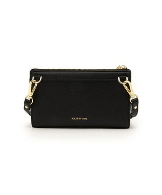 CLATHAS ココル 財布機能付ショルダーバッグ ブラック