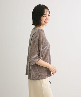 Green Parks シアーベロアプルオーバー Gray