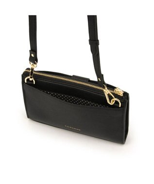 CLATHAS ココル 財布機能付ショルダーバッグ ブラック