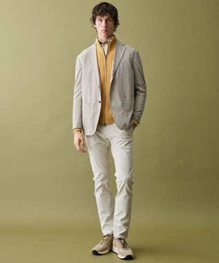 JOSEPH ABBOUD 【ストレッチ】ヴィンテージコットンストレッチパンツ ホワイト系