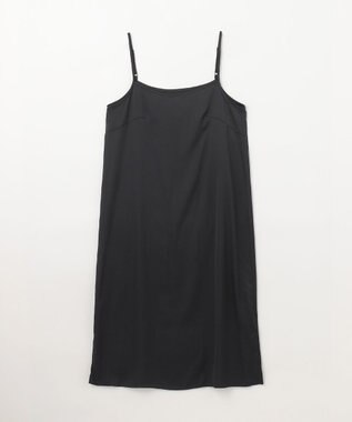 GRACE CONTINENTAL シアーチェックシャツワンピース ブラック