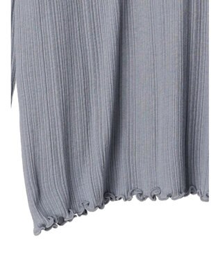 earth music&ecology コットンシアータートルネックプルオーバー Sax