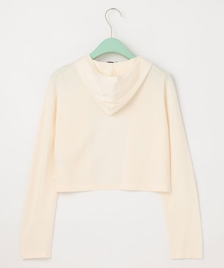 TOCCA 【洗える！】LADY BIRD フーディーボレロ アイボリー系