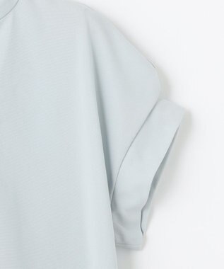 組曲 【WEB限定】ライトジョーゼットスキッパー ブラウス サックスブルー系