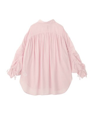 AMERICAN HOLIC ガーメントウォッシュアソートギャザーシャツ Pink