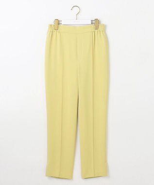 ANY SIS 【撥水・接触冷感・UVカット】コンフォートイージー テーパードパンツ イエロー