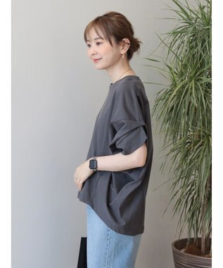 AMERICAN HOLIC ドルマン変形カットプルオーバー Charcoal Gray