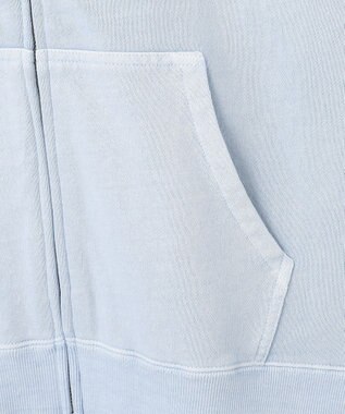 ANY ピグメントパーカー ライトブルー