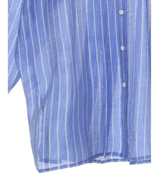 AMERICAN HOLIC シアーＣＯＯＬポケット付きルーズシャツ Stripe