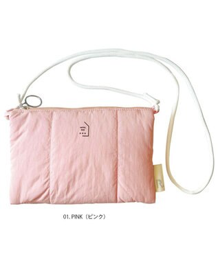 ROOTOTE 1116【ファスナー開閉】EU.サコッシュ.イントリップ-A 01：ピンク