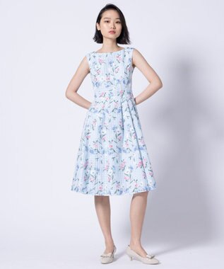 TOCCA 【洗える・消臭】TULIP EMBROIDERY ドレス ミント系