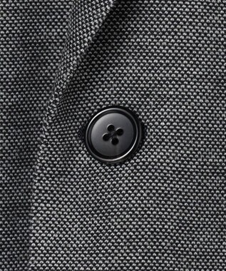 J.PRESS MEN 3シーズン着られる上質素材【ストレッチ / 吸水速乾 / 洗える / 消臭】AXIO 3ポジションジャージー ジャケット ライトグレー系