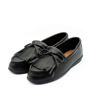 APOM フリンジモカシン15 ブラック