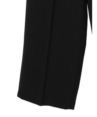 earth music&ecology リネンライクワイドパンツ Black