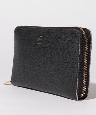 LANVIN en Bleu メラニー ラウンドファスナー長財布 ブラック