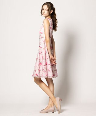 TOCCA WINTER PANSY ドレス ピンク系7