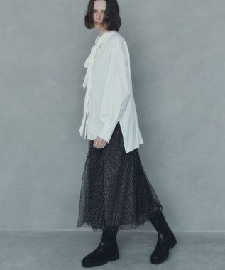 YECCA VECCA プリントチュールスカート Multi