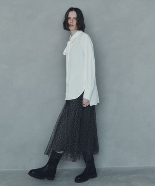 YECCA VECCA プリントチュールスカート Multi