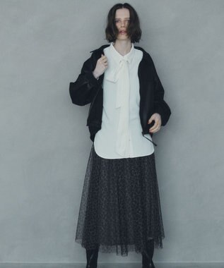 YECCA VECCA プリントチュールスカート Multi