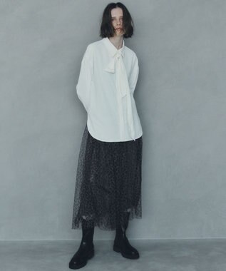 YECCA VECCA プリントチュールスカート Multi