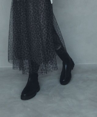 YECCA VECCA プリントチュールスカート Multi