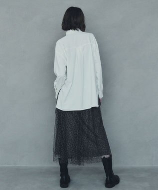 YECCA VECCA プリントチュールスカート Multi