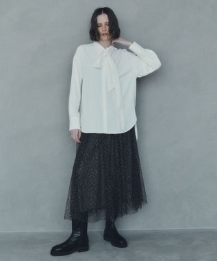 YECCA VECCA プリントチュールスカート Multi