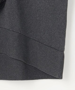 組曲 S 【組曲×setsuko sagittaire】ボンボンフラワー ニット グレー系