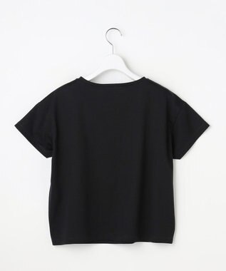 自由区 S ビジュー Tシャツ ブラック