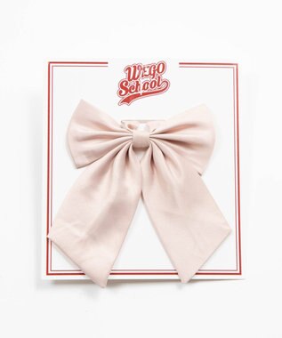 WEGO 【SCHOOL ITEM】ムジスクールリボン ピンク