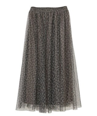 YECCA VECCA プリントチュールスカート Multi