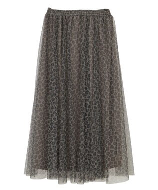 YECCA VECCA プリントチュールスカート Multi