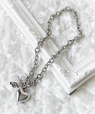 WEGO Lハートモチーフチャームネックレス