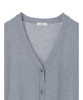 earth music&ecology ブークレＶネックカーディガン Blue