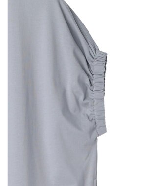 CRAFT STANDARD BOUTIQUE 接触冷感/抗菌防臭/ 前後2WAY半袖ワンピース Sax