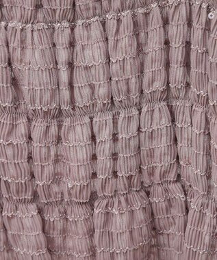 earth music&ecology スパンコールシャーリングビスチェ Mocha