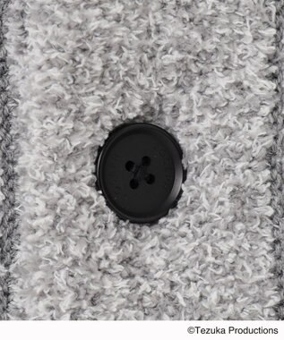 JOSEPH HOMME 鉄腕アトム×JOSEPH HOMME　ONE POINT BOA KNIT CARDIGAN ライトグレー系