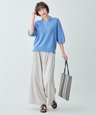 ANY 涼やかDRYイージーパンツ ライトベージュ