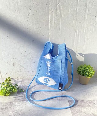 ROOTOTE 2532【ミニトート】CJ.ベビールー.ニット.フジ-A 02：サックス