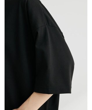 Green Parks 接触冷感バックカシュクールチュニック Black