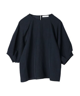 Green Parks 接触冷感　ラグランブラウス Dark Navy