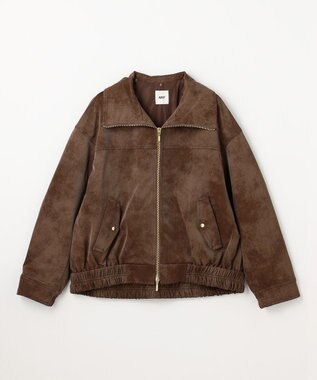 ANY 【2WAY】ボアカラーブルゾン ブラウン