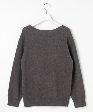 Feroux Vネックニットプルオーバー グレー系