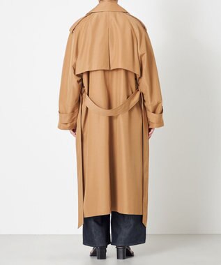NAVE 【ReNAVE・セットアップ可/撥水加工/防シワ】ポリエステルタッサー コート キャメル系