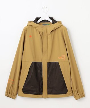 PW CIRCULUS 【撥水加工/軽量/ストレッチ】【MEN】メッシュコンビブルゾン ベージュ系