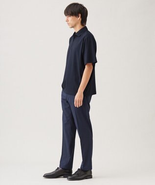 UNFILO MENS 【メンズノンノWEB掲載】快適さらさら冷感POLO【男女兼用】 ネイビー