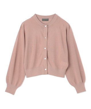 uncrave 【手洗い可】シアー ニットカーディガン（uncrave STANDARD） ピンク