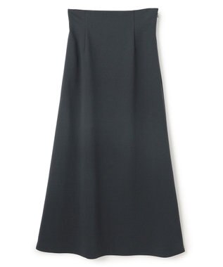 uncrave ダブルフェイスジャージー フレアスカート スレート
